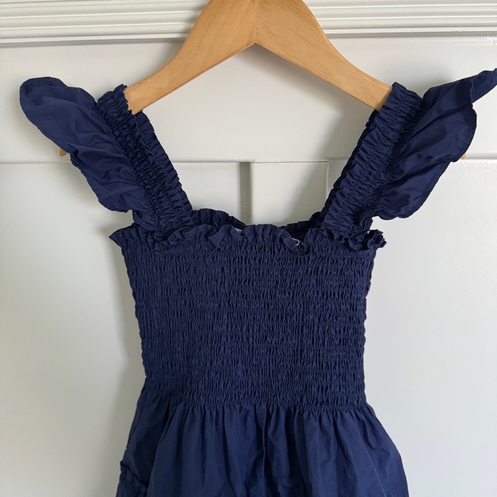 Hill House Navy Ellie Nap Dress - Size 7/8 - Picture 6 of 8
